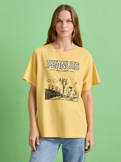 MARCHING TEE WASHED GOLD | Sanctuary Clothing