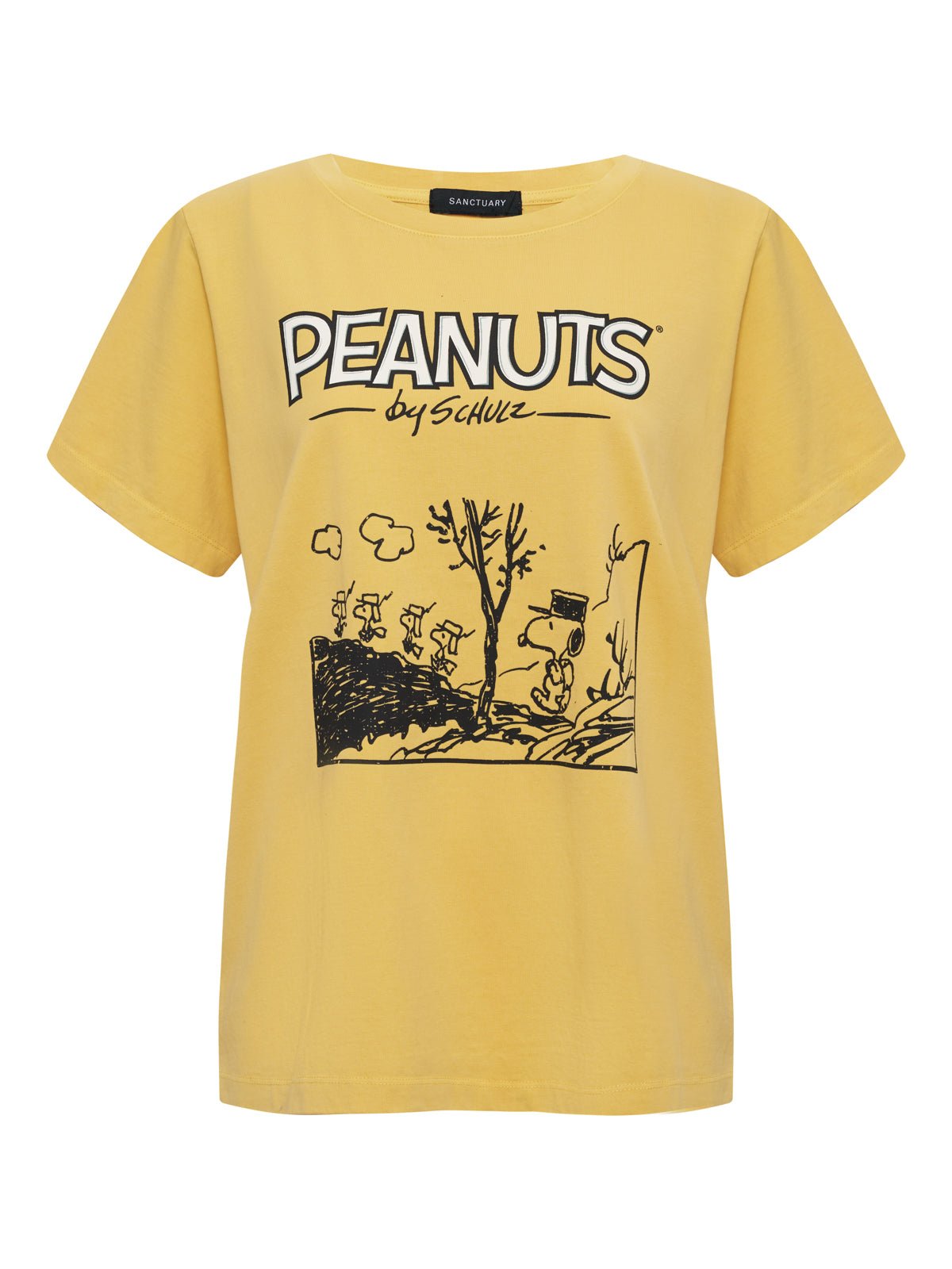 MARCHING TEE WASHED GOLD | Sanctuary Clothing