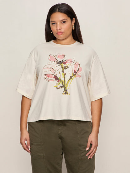 Belle Artist Tee Fleur Extended Sizing | Sanctuary Clothing