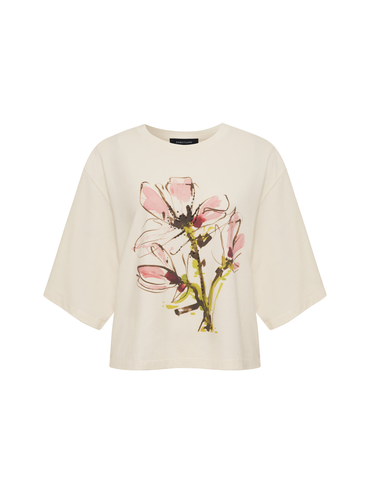 Belle Artist Tee Fleur Extended Sizing | Sanctuary Clothing