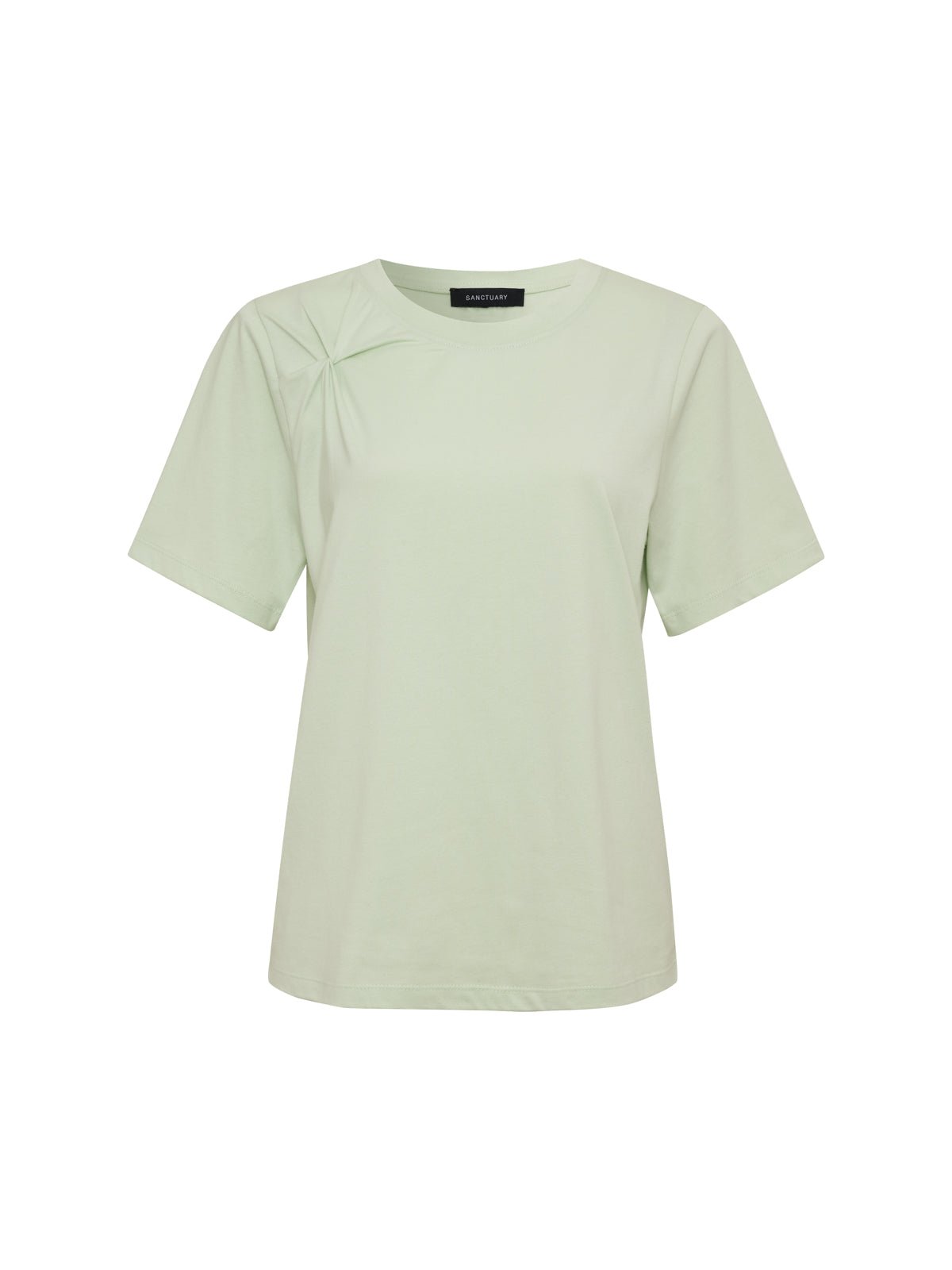 Soft Twist Tee Detox Green Extended Sizing | Sanctuary Clothing