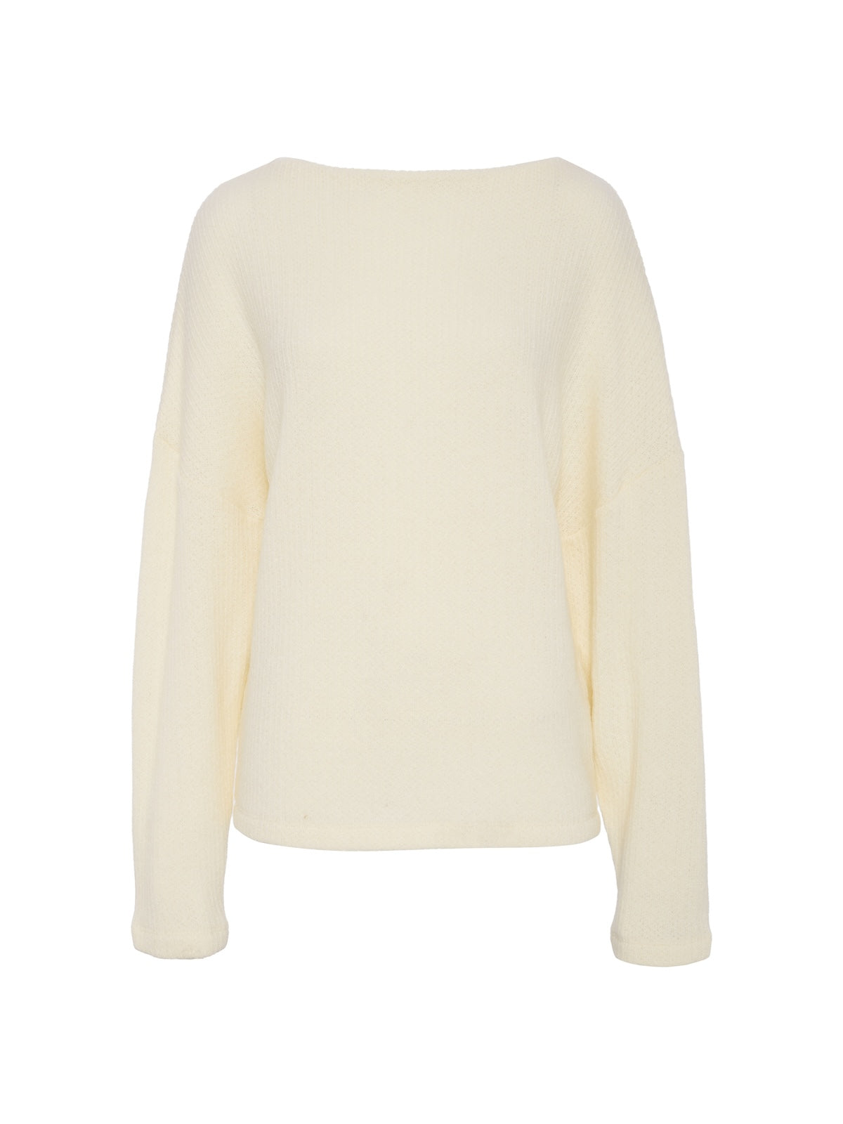 Ribbed Dolman Sweatshirt Bone | Sanctuary Clothing