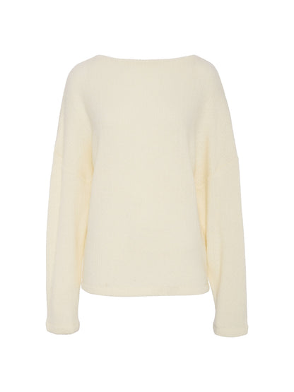 Ribbed Dolman Sweatshirt Bone | Sanctuary Clothing