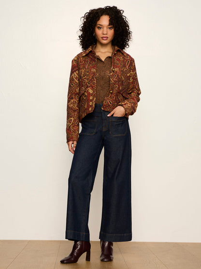 Dreamer Lace Shirt Cocoa Powder | Sanctuary Clothing