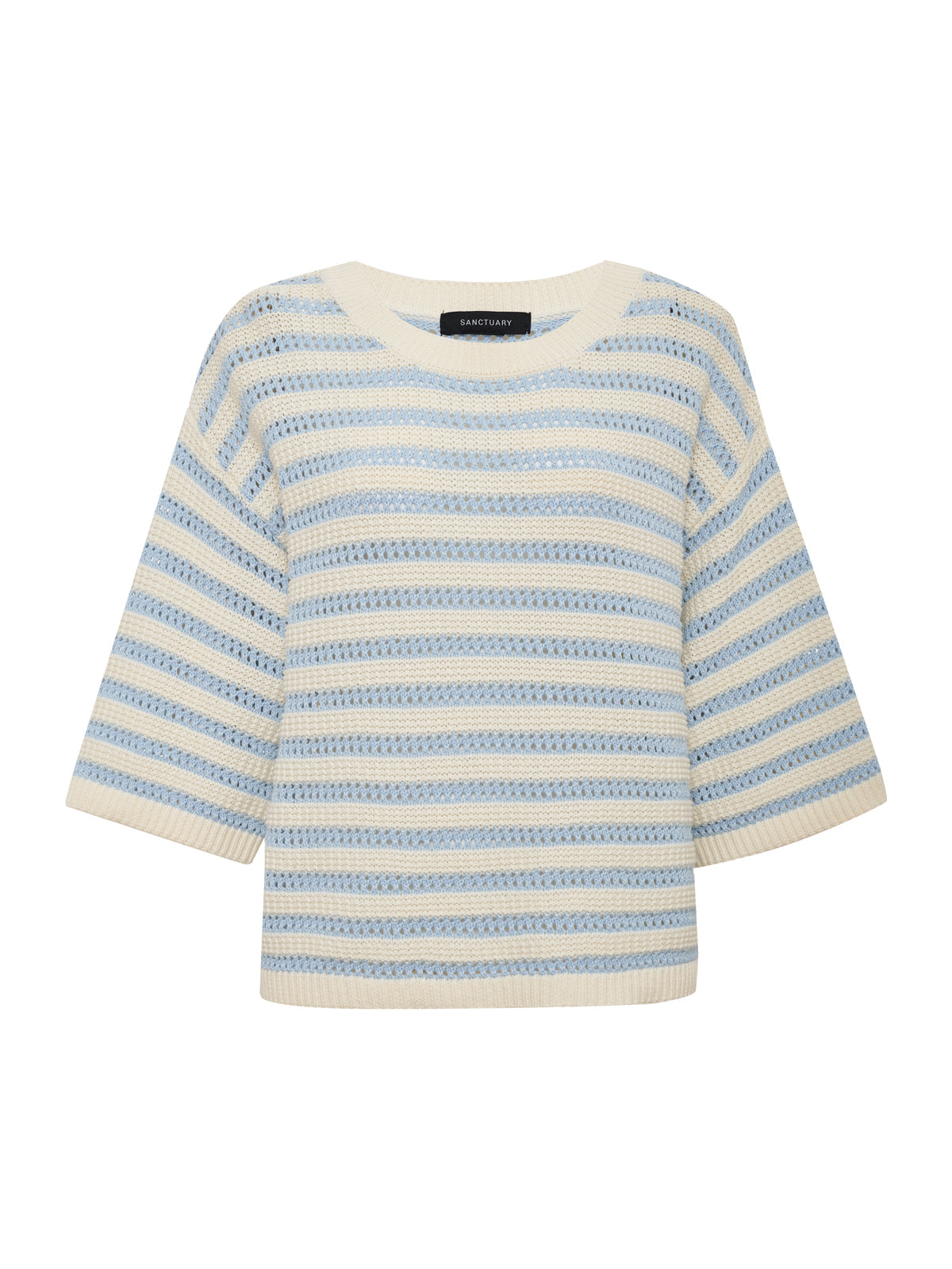 Elle Sweater Tee Blue Aura/Collagen Petite Sizing | Sanctuary Clothing