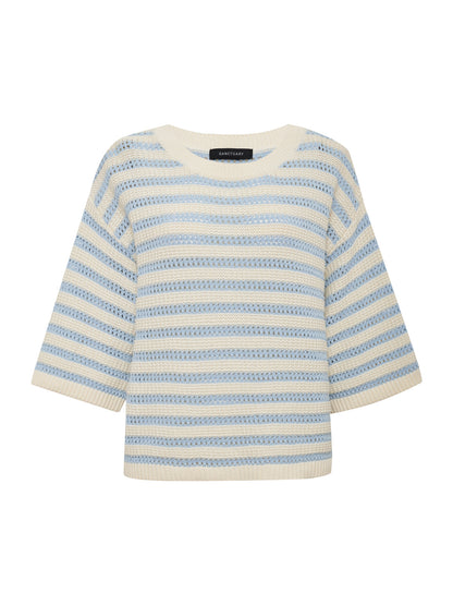Elle Sweater Tee Blue Aura/Collagen Petite Sizing | Sanctuary Clothing