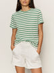 CHALK/GREEN JUICE STRIPE