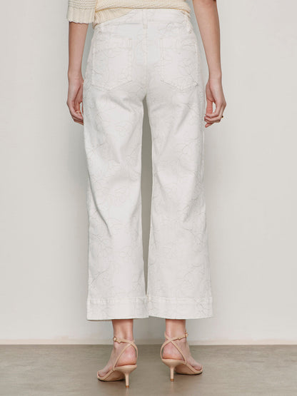 The Marine Crop Jean Chalk Petite Sizing | Sanctuary Clothing