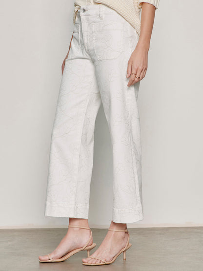 The Marine Crop Jean Chalk Petite Sizing | Sanctuary Clothing