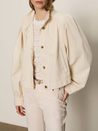 Charlotte Twill Jacket Collagen Petite Sizing | Sanctuary Clothing