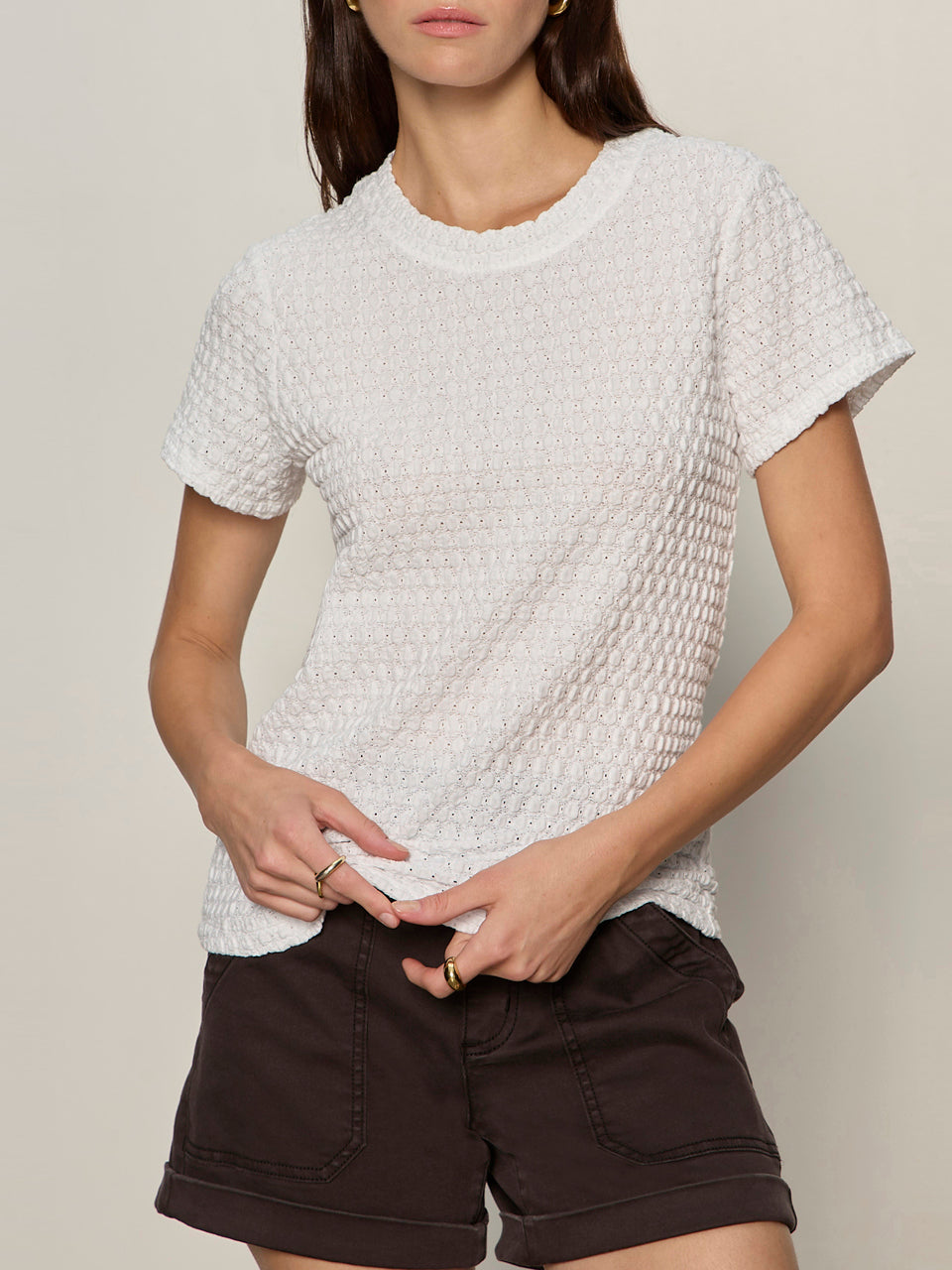 Pucker Up Perfect Tee White Petite Sizing | Sanctuary Clothing