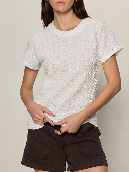 Pucker Up Perfect Tee White Petite Sizing | Sanctuary Clothing