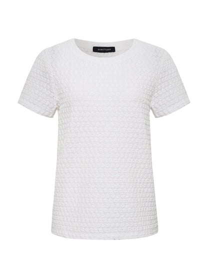 Pucker Up Perfect Tee White Petite Sizing | Sanctuary Clothing